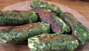 spinach rolls stuffed with cheese